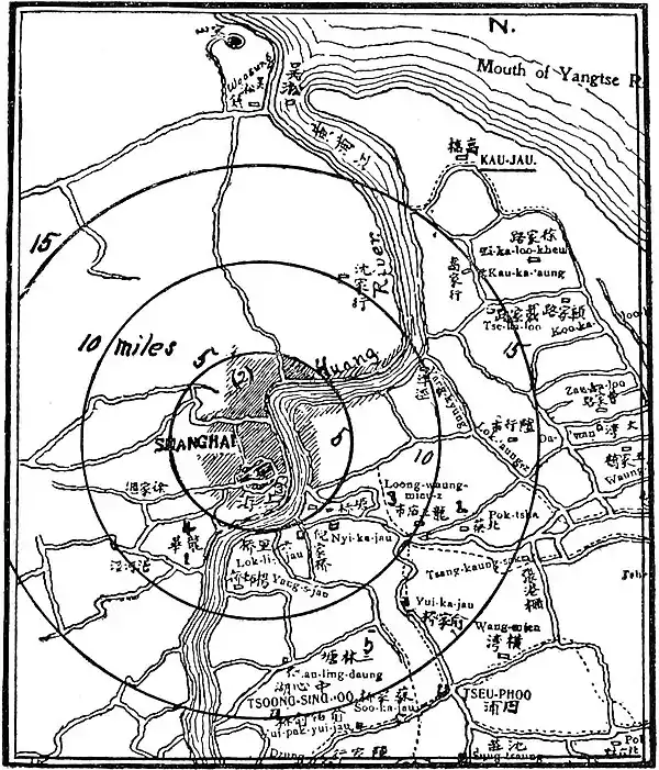Farmers of forty centuries - Map of country surrounding Shanghai, China.jpg