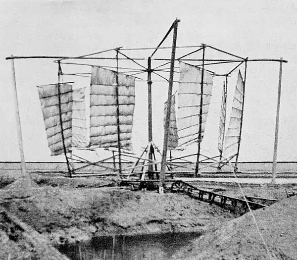 Farmers of forty centuries - Sail windmill used in pumping brine.jpg