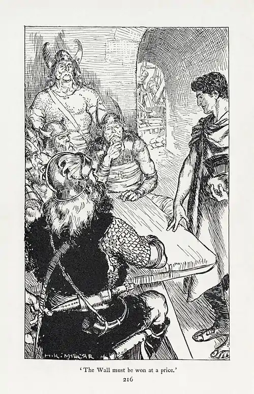 'The Wall must be won at a price.'