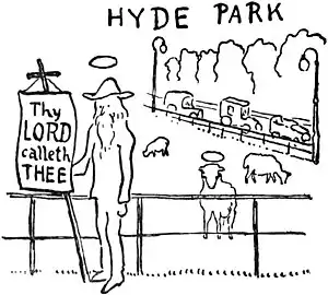 HYDE PARK. Thy LORD caleth THEE