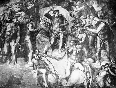 Life of Michael Angelo, 1912 - Christ Condemning the Wicked.jpg