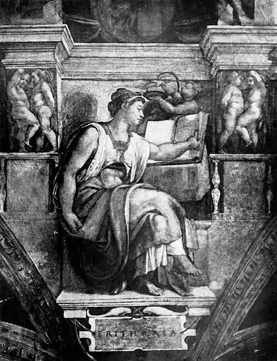 Life of Michael Angelo, 1912 - Erythraen Sybil.jpg