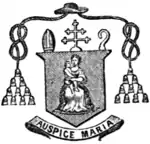 Martin John Spalding coat of arms (pastoral letter).png