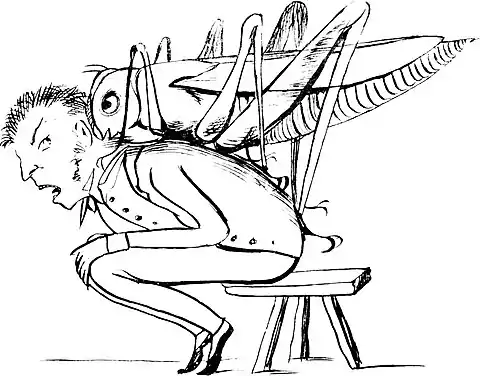 More Nonsense, Pictures, Rhymes, Botany, etc. (1872), There was an old person in black.jpg