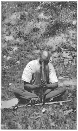 Native tribes of South-East Australia Fig 55 - Kurnai using fire-drill.jpg