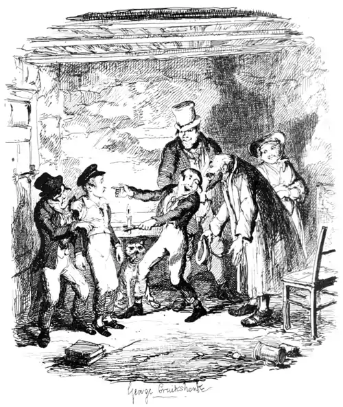 Oliver Twist (1838) vol. 1 - Frontispiece.png