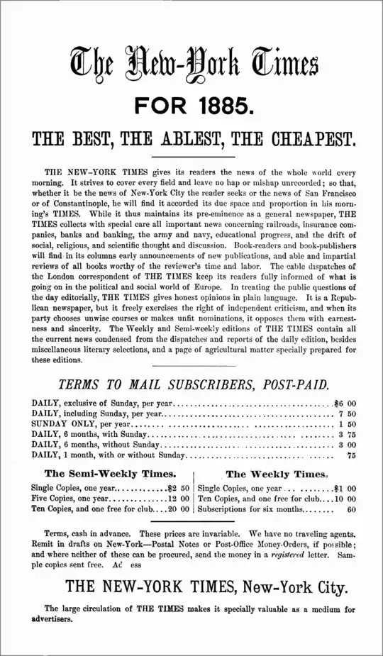 PSM V26 D915 New york times 1885.png