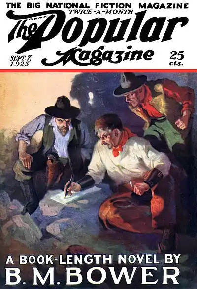 Cover page of Popular Magazine  1925-09-07