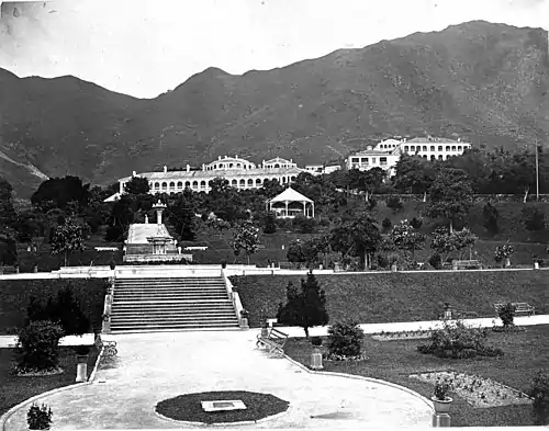 PUBLIC GARDEN AND ALBANY, HONGKONG