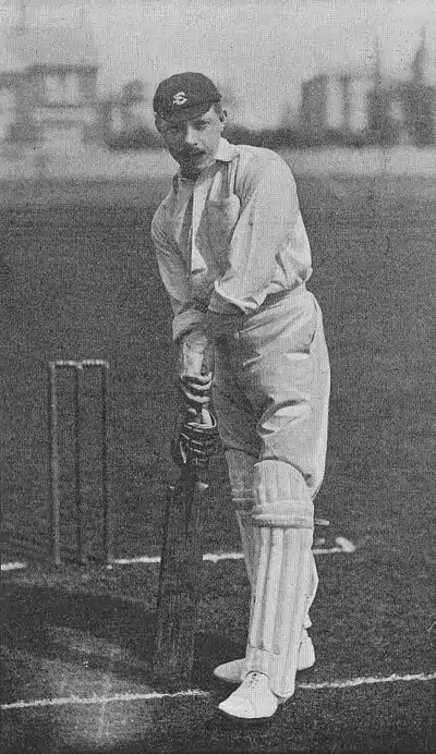 Ranji 1897 page 423 Abel at the wicket.jpg