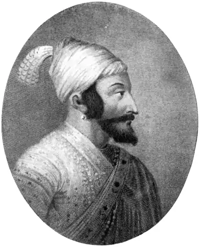 Shivaji and His Times - Frontispiece.png