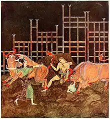 Tanglewood tales - Dulac plate facing page 208.jpg