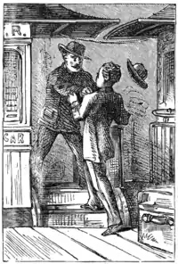 KEEP OUT OF HERE, SIR!