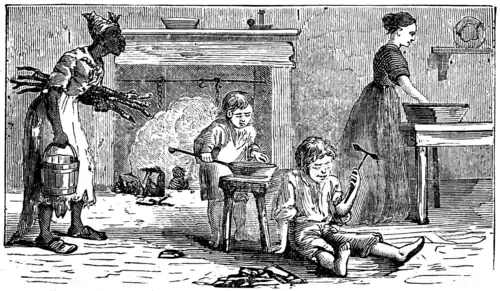 THE SQUIRE'S KITCHEN.