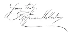 Yours truly, Fitz-Green Halleck