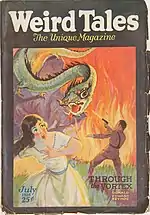 Weird Tales cover image for July 1926