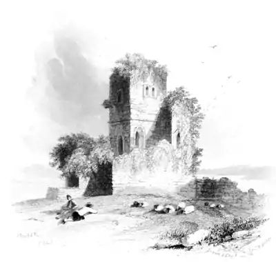 Works of Edmund Spenser - 1857 - Kilcolman Castle.png