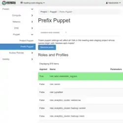 Configuring Puppet role per instance instead of across all instances helps keep mistakes from spreading.
