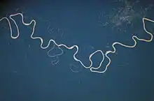 Meanders of the Juruá River, in the Brazilian Amazon
