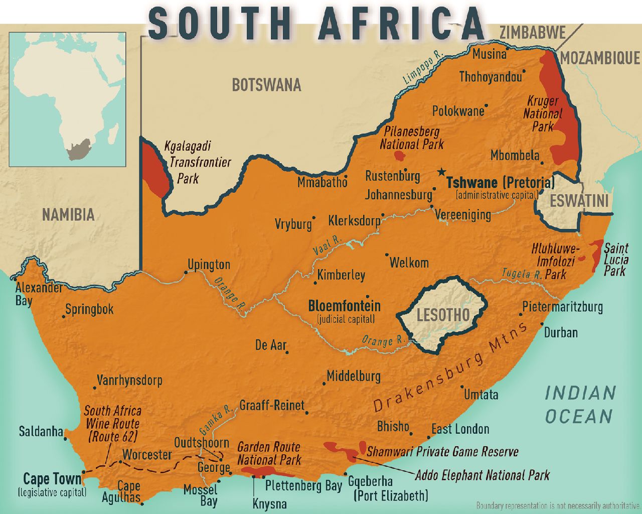 Map 10-04 South Africa