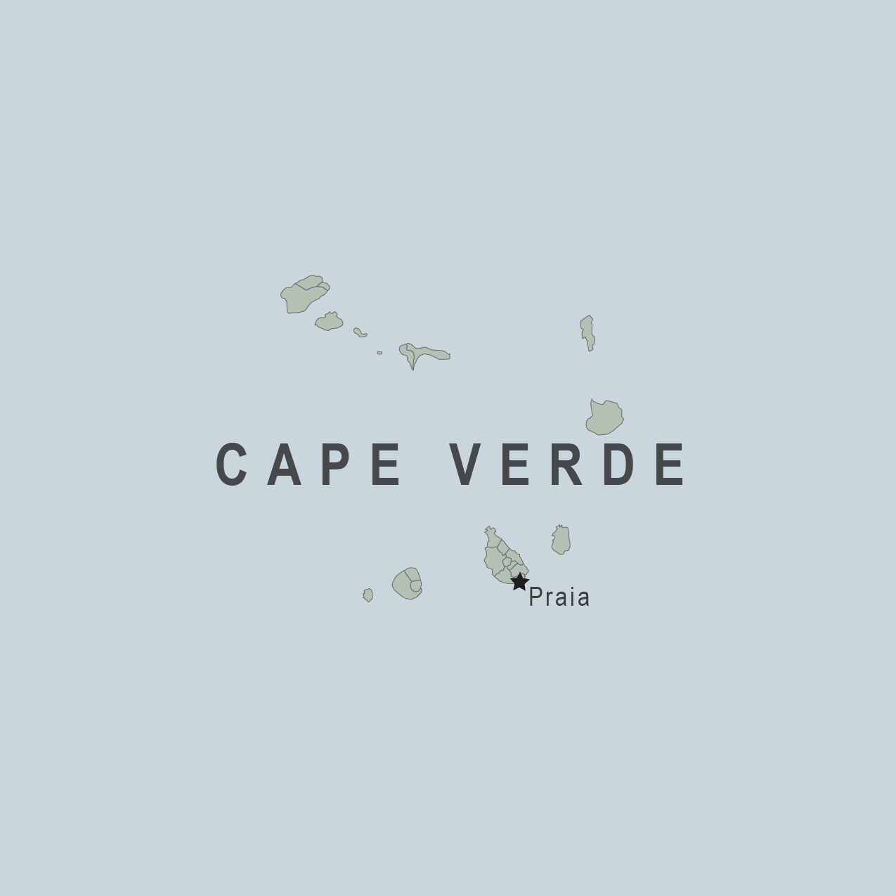 Map - Cape Verde