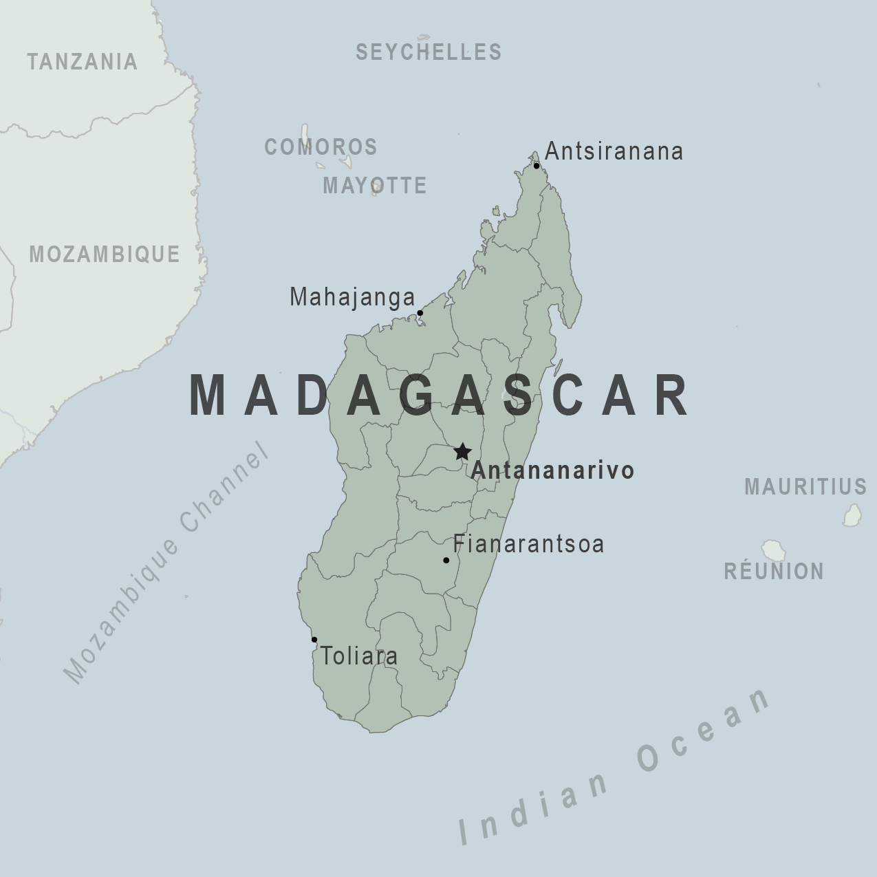 Map - Madagascar